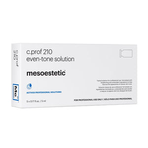 meso.prof c.prof 210 even tone solution Brightening solution with N-acetylglucosamine